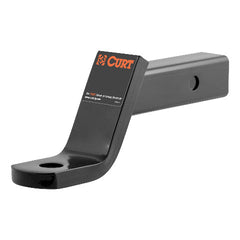 CURT 45850 Class 3 Ball Mount, Imported (2" Shank, 7,500 lbs., 4" Drop, 8-1/4" Long)