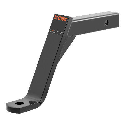 CURT 45892 Class 3 Ball Mount, Imported (2" Shank, 5,000 lbs., 10" Drop, 13" Long)