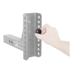 CURT 45907 Adjustable Channel Mount with 2-5/16 Ball and Pintle (2 Shank, 13,000 lbs.)