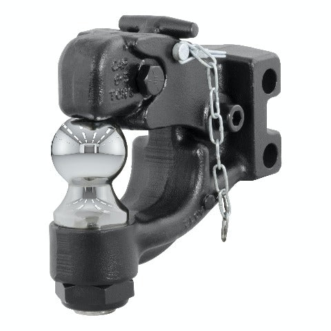 CURT 45919 Replacement Channel Mount Ball and Pintle Hitch (2 Ball, 10,000 lbs.)