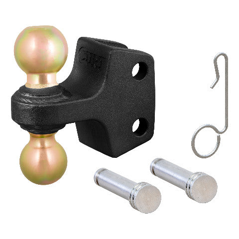 CURT 45934 HD Dual Ball Attachment for Weight Distribution Shank