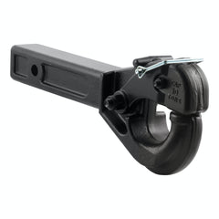 CURT 48004 Receiver-Mount Pintle Hook (2 Shank, 20,000 lbs., 2-1/2 Lunette Rings)