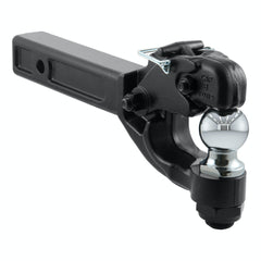 CURT 48007 Receiver-Mount Ball and Pintle Hitch (2 Shank, 2 Ball, 10,000 lbs.)