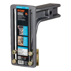CURT 48016 SecureLatch Adjustable Pintle Mount (2-1/2" Shank, 20,000 lbs.)