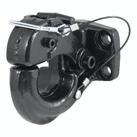 CURT 48215 Pintle Hook (30,000 lbs., 2-1/2 or 3 Lunette Rings)