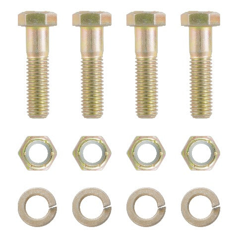 CURT 48333 Pintle Mount Hardware Kit (1/2, Grade 8, Yellow Zinc)