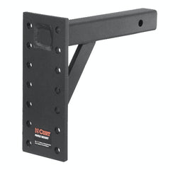 CURT 48342 Adjustable Pintle Mount (2 Shank, 10,000 lbs., 13 High, 12 Long)