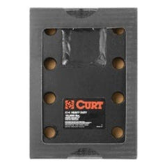 CURT 48343 Adjustable Pintle Mount (2 Shank, 17,000 lbs., 7-1/4 High, 6 Long)