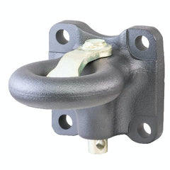 CURT 48661 SecureLatch Flush-Mount Lunette Ring (60,000 lbs, 2-1/2 ID)