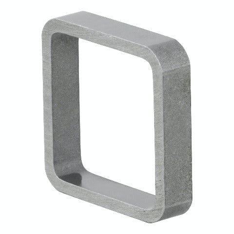 CURT 49770 Raw Steel Receiver Tube Reinforcement Collar (Fits 2 Receiver)