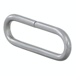 CURT 49950 Raw Steel Weld-On Safety Chain Loop (10,000 lbs. Capacity)