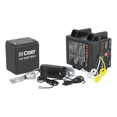 CURT 52042 Push-to-Test Breakaway Kit with Side-Load Battery