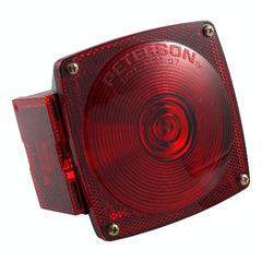 CURT 53441 Combination Driver-Side Trailer Light with License Plate Illumination