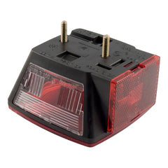 CURT 53441 Combination Driver-Side Trailer Light with License Plate Illumination