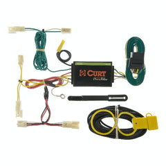 CURT 55057 Custom Wiring Harness, 4-Way Flat Output, Select Pontiac Vibe
