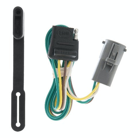 CURT 55241 Custom 4-Flat, Select Ford, Mercury, Mazda Vehicles, OEM Tow Package Required