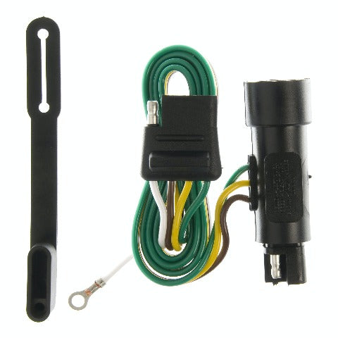 CURT 55301 Custom Wiring Harness, 4-Way Flat Output, Select Ford F-150, F-250, F-350