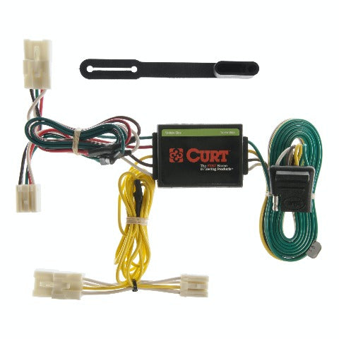 CURT 55307 Custom Wiring Harness, 4-Way Flat Output, Select Toyota RAV4