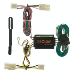 CURT 55310 Custom Wiring, 4-Flat, Select Hyundai Santa Fe SUV, Elantra Touring, Kia Rio5