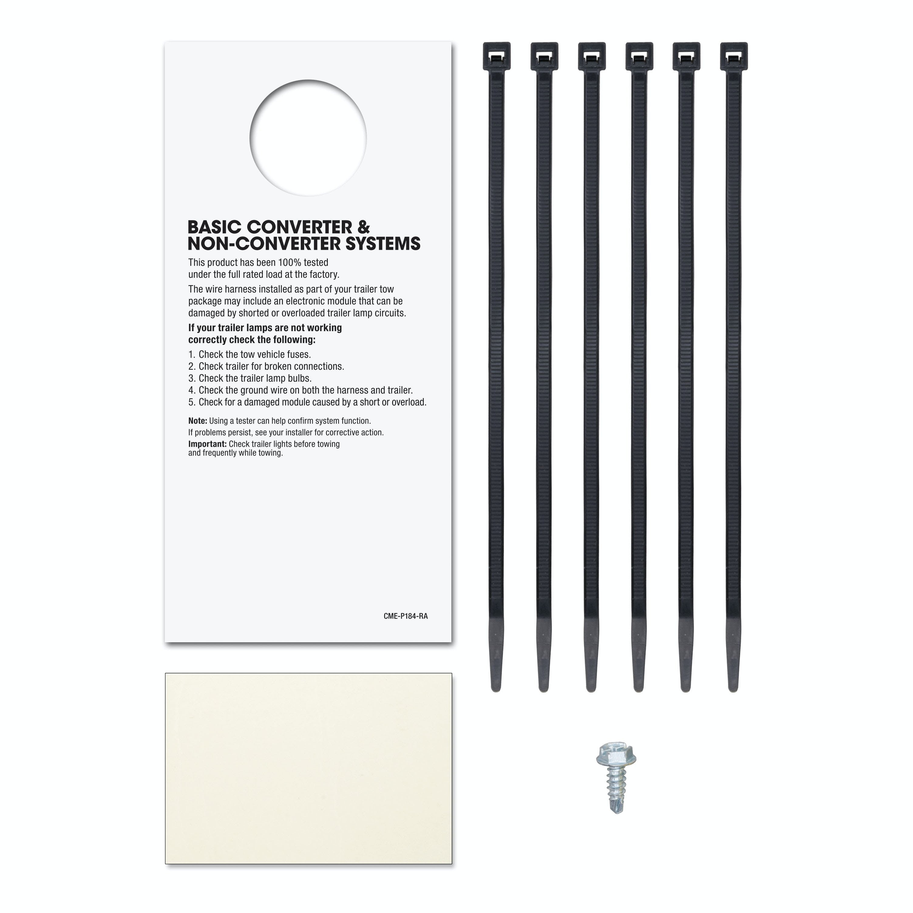 CURT 55317 Custom Wiring, 4-Way Flat, Select Dodge D, W, Dakota, B250, 1500, 2500, 3500
