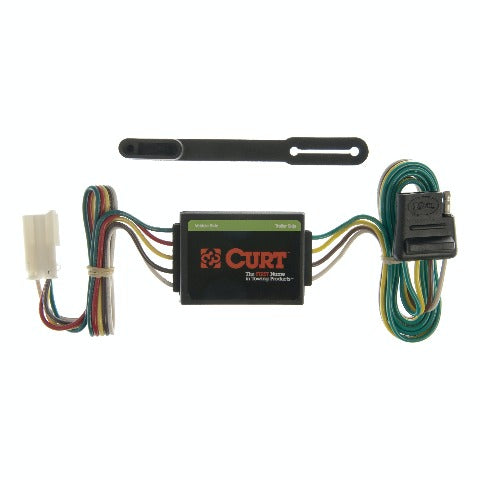 CURT 55339 Custom 4-Flat, Select Isuzu Trooper, Acura SLX, OEM Tow Package Required