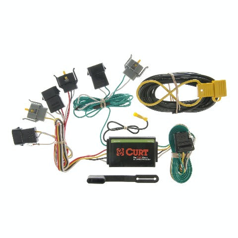 CURT 55345 Custom Wiring, 4-Flat, Battery Connection Required, Select Explorer, Mountaineer