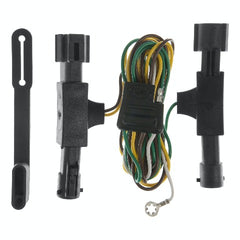 CURT 55350 Custom Wiring Harness, 4-Way Flat Output, Select Ford Bronco