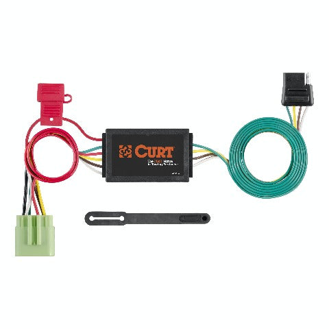 CURT 55369 Custom 4-Flat, Select Jeep Grand Cherokee, OEM Tow Package Required