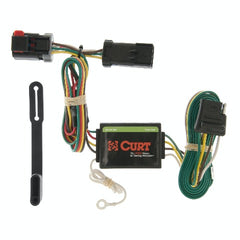 CURT 55376 Custom Wiring, 4-Flat, Select Caravan, Grand Caravan, Town and Country, Voyager