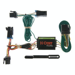 CURT 55377 Custom Wiring, 4-Way Flat, Select Chevrolet Express, GMC Savana 1500, 2500, 3500