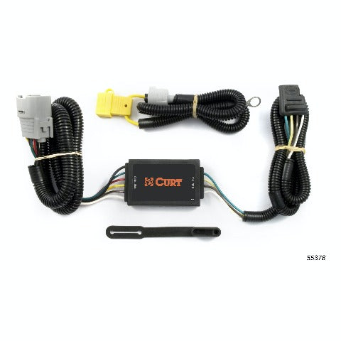 CURT 55378 Custom 4-Flat, Select Toyota Tundra, OEM Tow Package Required