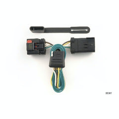 CURT 55381 Custom Wiring, 4-Flat, Select Chrysler, Dodge, Jeep, Mitsubishi with Tow Package
