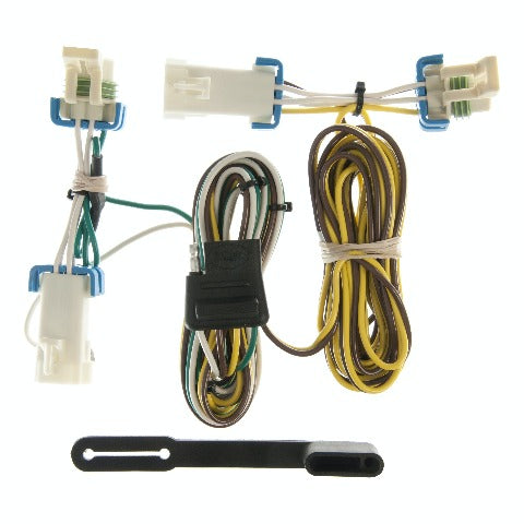 CURT 55383 Custom Wiring Harness, 4-Way Flat Output, Select Buick Rendezvous, Pontiac Aztek