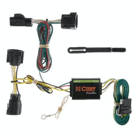 CURT 55414 Custom Wiring, 4-Way Flat, Select Jeep Commander, Except Rocky Mountain Edition