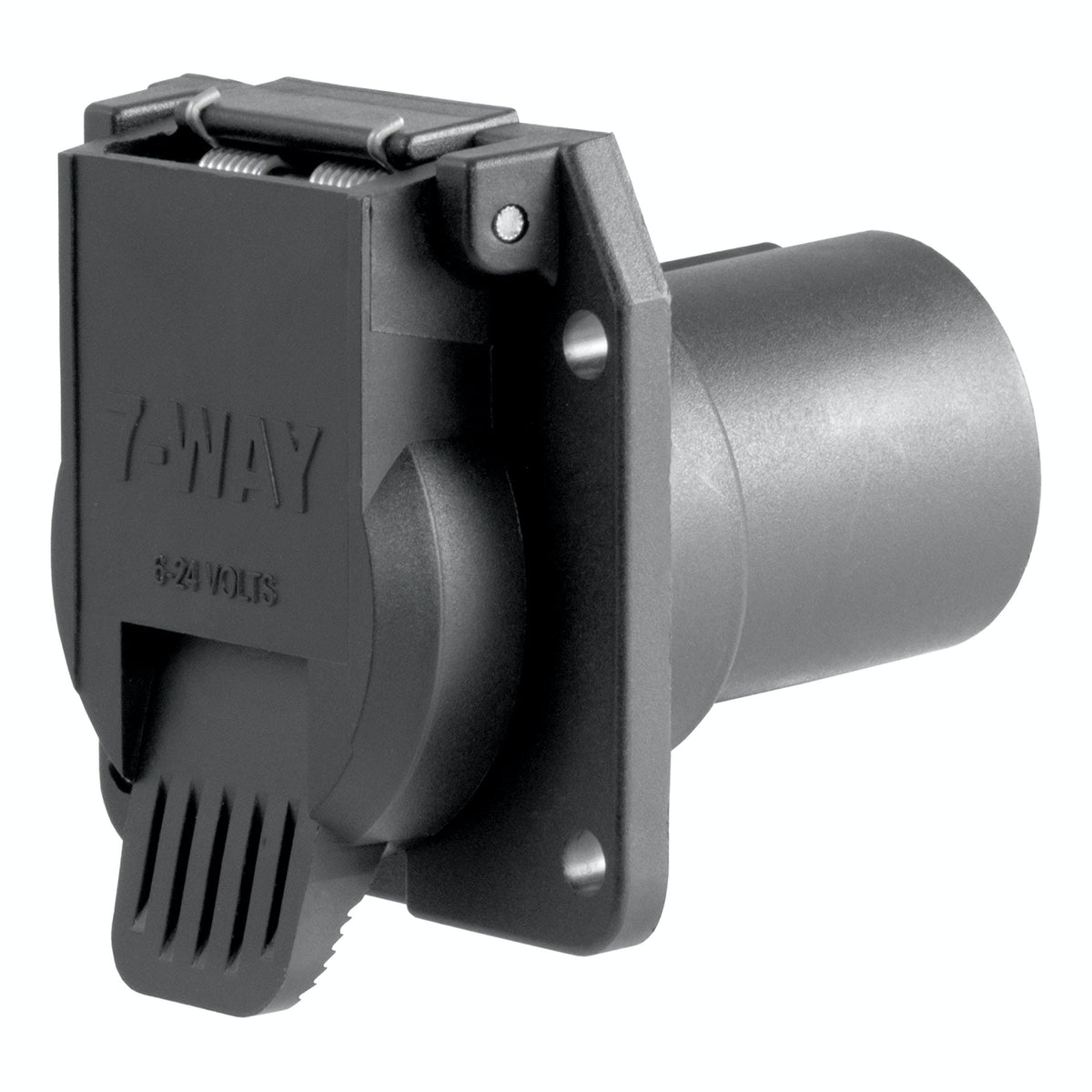 CURT 55415 Replacement OE 7-Way RV Blade Socket (Plugs into USCAR)