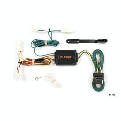CURT 55418 Custom Wiring Harness, 4-Way Flat Output, Select Toyota Sienna