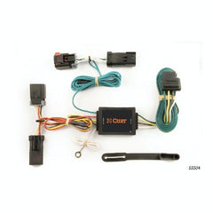 CURT 55504 Custom Wiring Harness, 4-Way Flat Output, Select Dodge Ram 1500, 2500, 3500
