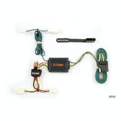 CURT 55542 Custom Wiring Harness, 4-Way Flat Output, Select Toyota Corolla Sedan