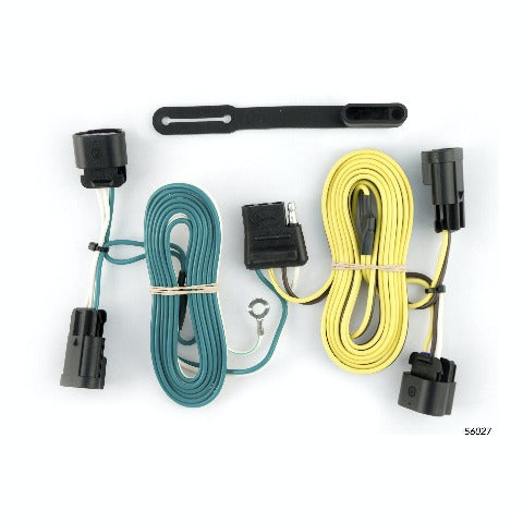 CURT 56027 Custom Wiring, 4-Way Flat, Select Buick Enclave, Chevrolet Malibu, Traverse