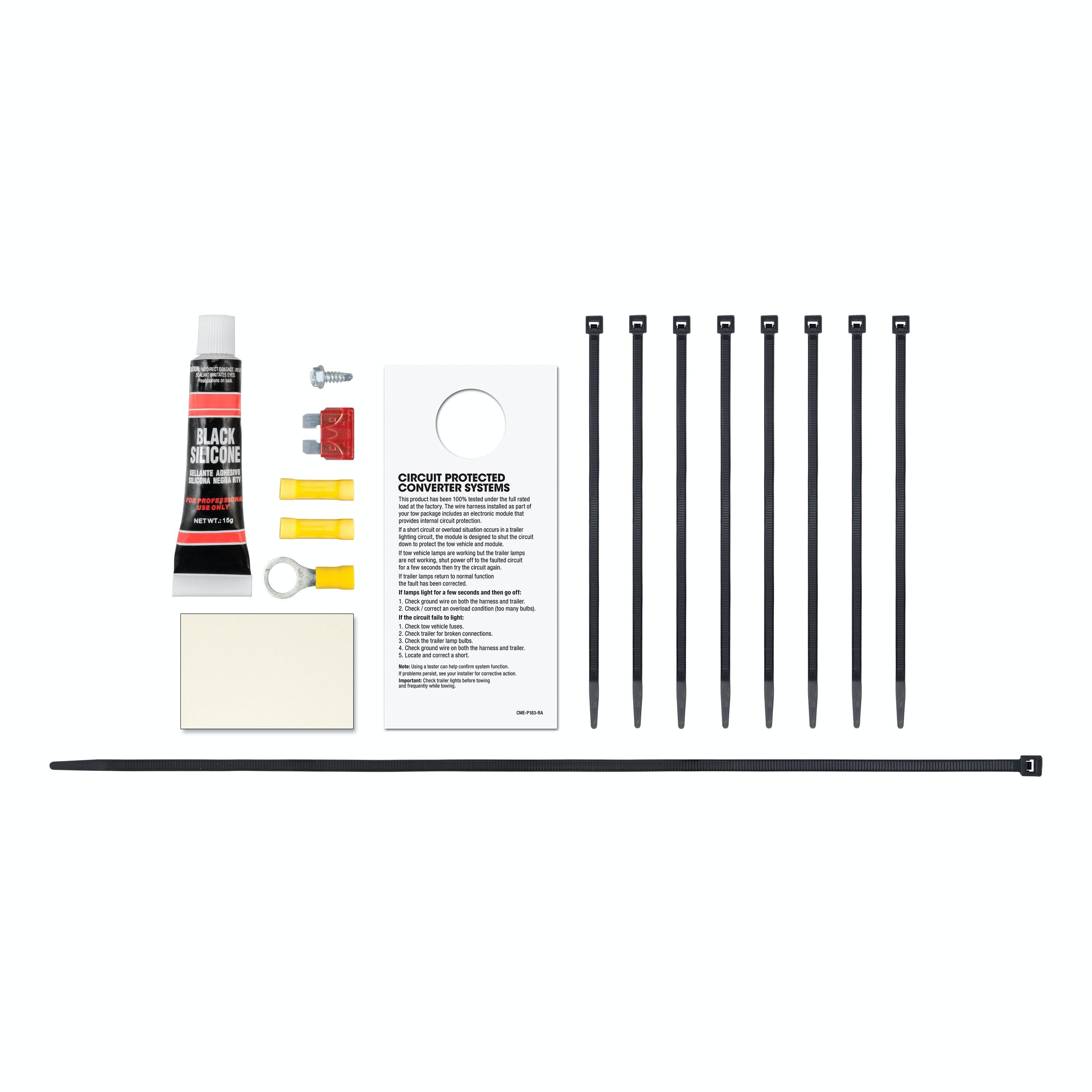 CURT 56039 Custom 4-Flat, Select Mitsubishi Endeavor, OEM Tow Package Required