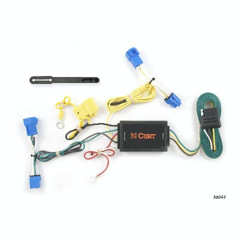 CURT 56044 Custom Wiring Harness, 4-Way Flat Output, Select Cadillac CTS Sedan, Coupe