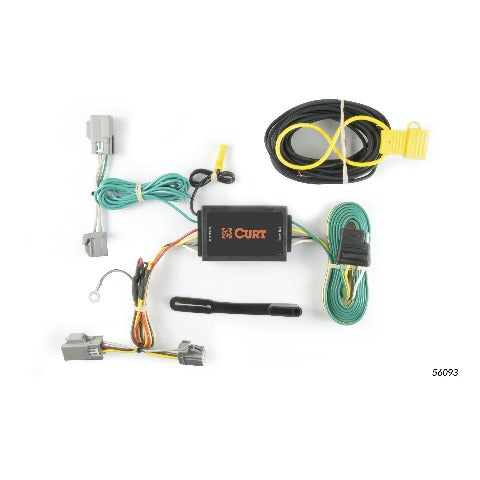 CURT 56093 Custom Wiring, 4-Way Flat Output, Select Ford Taurus, Explorer, Lincoln MKS