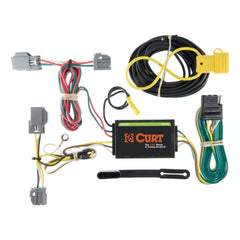 CURT 56138 Custom Wiring Harness, 4-Way Flat Output, Select Ford Focus Sedan
