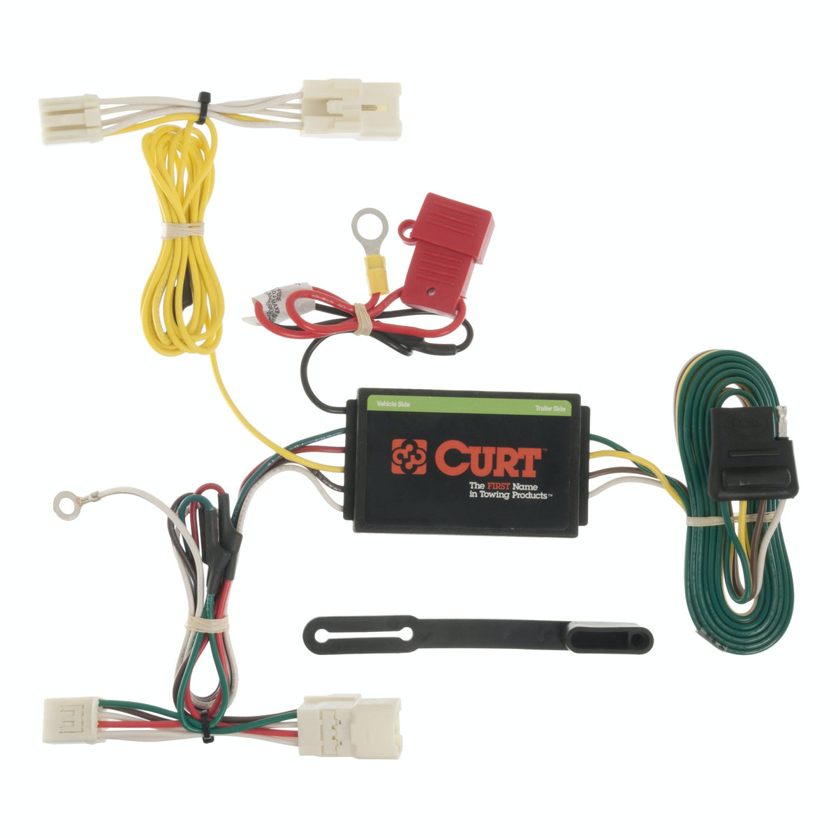 CURT 56156 Custom Wiring Harness, 4-Way Flat Output, Select Toyota Prius V