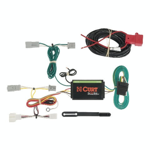 CURT 56173 Custom Wiring, 4-Way Flat Output, Select Honda Accord with LED Taillights