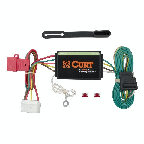 CURT 56192 Custom 4-Flat, Select Acura MDX, OEM Tow Package Required