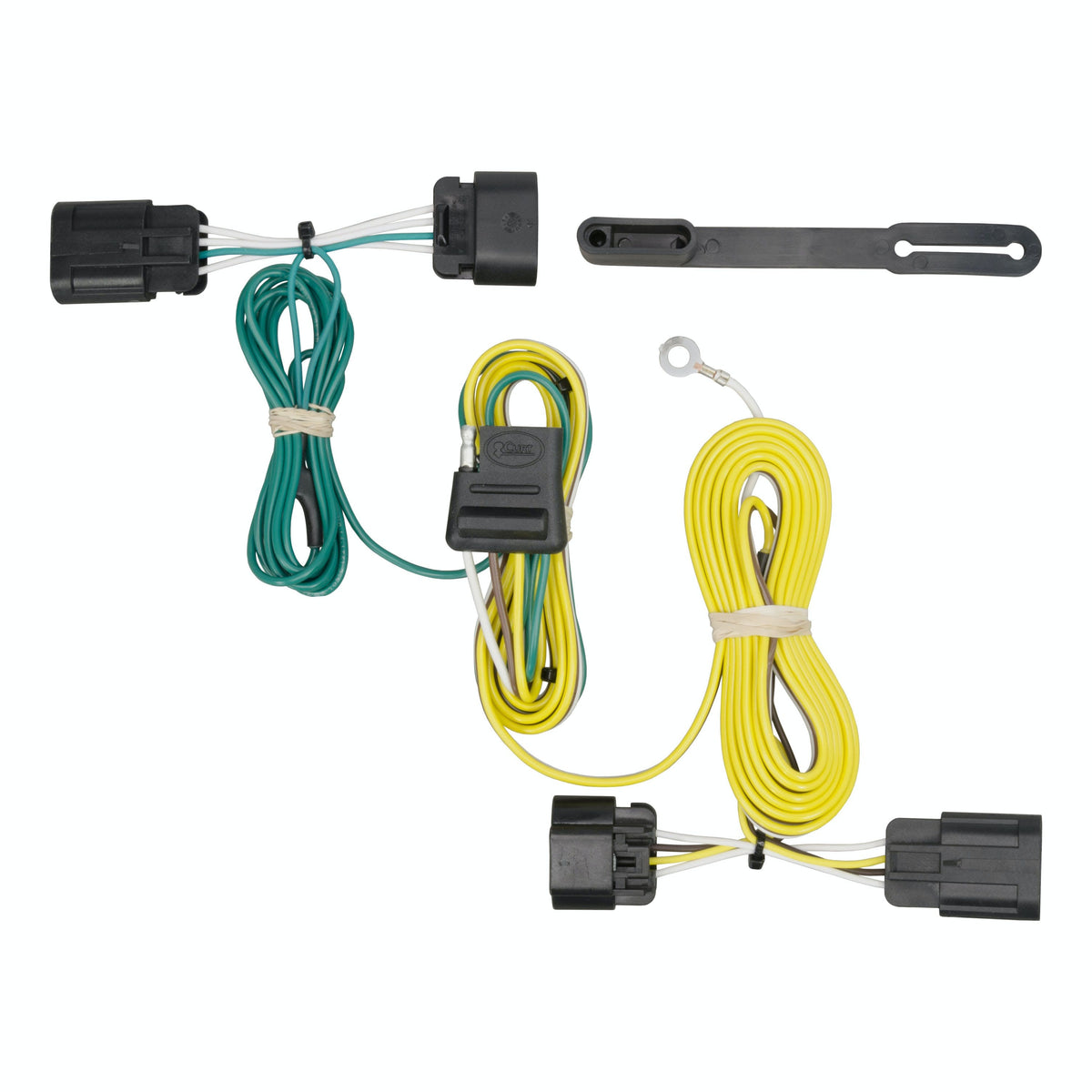CURT 56197 Custom Wiring Harness, 4-Way Flat Output, Select Chevrolet Camaro
