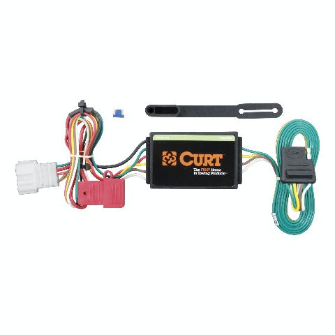 CURT 56215 Custom 4-Flat, Select Honda Crosstour, OEM Tow Package Required