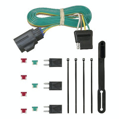 CURT 56245 Custom 4-Flat, Select Traverse, Acadia, Enclave, OEM Tow Package Required