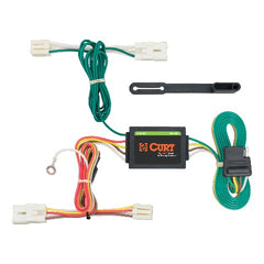 CURT 56254 Custom Wiring Harness, 4-Way Flat Output, Select Hyundai Accent Hatchback